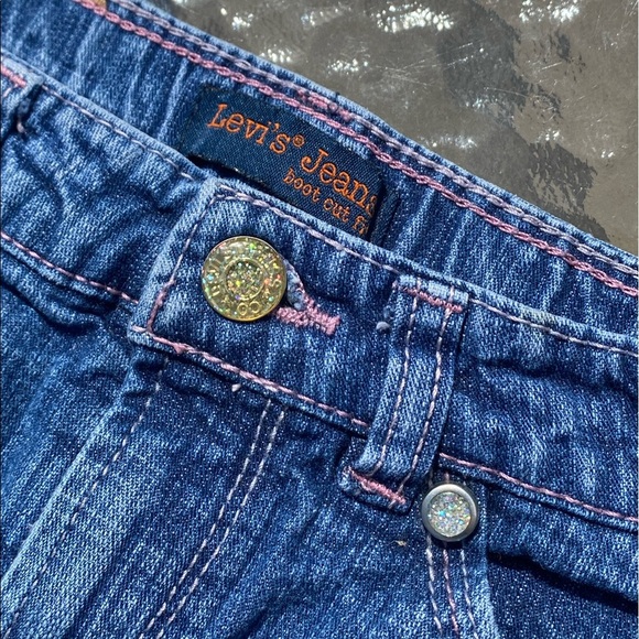 Levi’s girls boot cut jeans - Picture 2 of 14